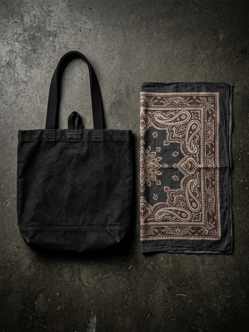 Katalog Totebag Canvas dan Bandana Custom Solo